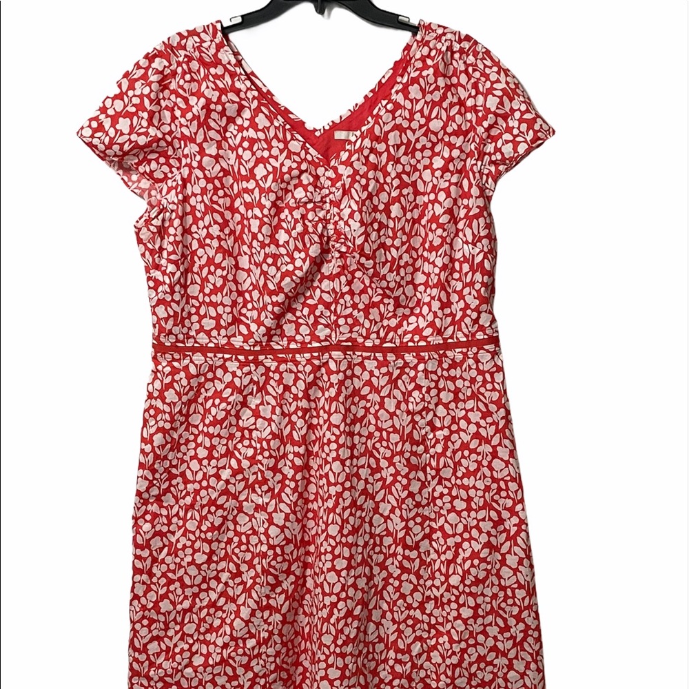 Boden Orange Floral Dress